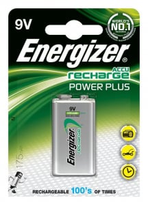 Energizer Power Plus 175 mAh E R22 9V akkumulátor (1db/csomag)  (7638900138771)