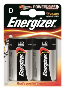 Energizer Base Power Seal D LR20 elem (2db/csomag)  (7638900297331)