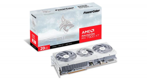 PowerColor Radeon RX 7900 XT 20GB Hellhound Spectral White videokártya (RX 7900 XT 20G-L/OC/WHITE)