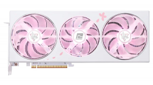 PowerColor Radeon RX 7800 XT 16GB Hellhound Sakura Limited Edition videokártya (RX 7800 XT 16G-L/OC/SAKURA LIMITED)