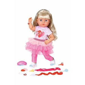 Zapf Baby Born Tesó - Style&Play szőke baba 43cm-es (833018)