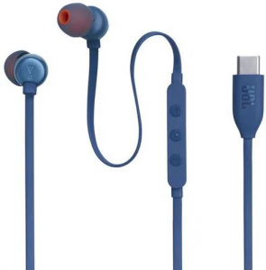 JBL Tune 310C USB-C mikrofonos fülhallgató kék (JBLT310CBLU)
