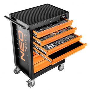 NEO Tools műhelykocsi 129 szerszámmal (84-222-9)