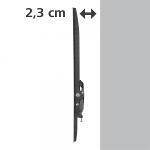 Hama fix fali konzol 65" fekete (00220809)