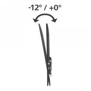 Hama d&ouml;nthető fali konzol 65" fekete (00220810)