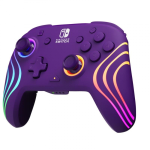PDP Afterglow Wave Nintendo Switch vezeték nélküli kontroller lila (500-238-PR)