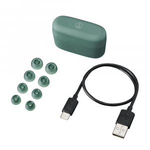 Audio-Technica ATH-CKS30TW+GR TWS Bluetooth fülhallgató zöld