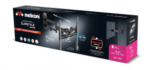 Meliconi SlimStyle Plus 400SDR Fast Block 40"- 82" fali TV konzol (480994)