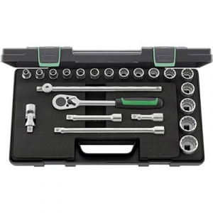 Stahlwille  50/16/6 KN (96031447) Dug&oacute;kulcs k&eacute;szlet 1/2 (12,5 mm) 22 r&eacute;szes