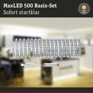 Paulmann  MaxLED 500 (70829) LED csík alap készlet Dugóval 24 V 10 m Melegfehér 1 db