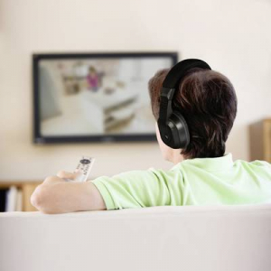 Thomson  HED4407 TV Over Ear fejhallgató Vezetékes Fekete Hangerő szabályozás (00132469)