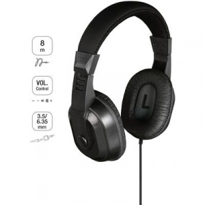 Thomson  HED4407 TV Over Ear fejhallgató Vezetékes Fekete Hangerő szabályozás (00132469)