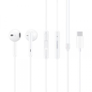 Huawei  (CM33) B osztályos áru (sérült/hiányos csomagolás) In Ear headset Vezetékes Fehér Hangerő szabályozás
