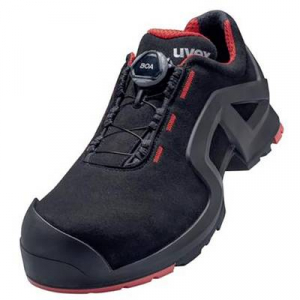 Uvex  6567 (6567245) Biztons&aacute;gi f&eacute;lcipő S3 Cipőm&eacute;ret (EU): 45 Fekete/piros 1 p&aacute;r