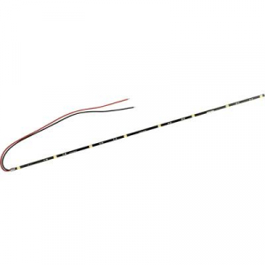 Conrad Components LED szalag kábellel, merev, 12 V 33 cm, hidegfehér,  (1343330)