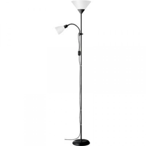 Brilliant  Spari Mennyezemegvil&aacute;g&iacute;t&oacute; l&aacute;mpa LED E27 60 W Fekete, Feh&eacute;r (93008/76)