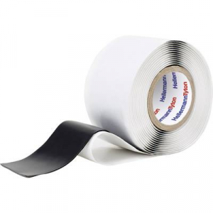 HellermannTyton  HTAPE-POWER 670-VM-PVC/IIR-BK (3) (711-00304) Ragaszt&oacute;szalag (H x Sz) 3 m x 10 cm 1 db