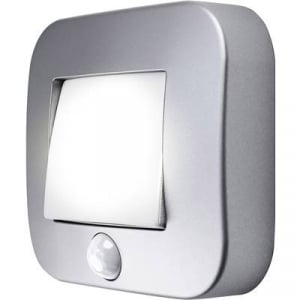 Ledvance  NIGHTLUX® Hall L (4058075260672) LED-es éjszakai fény mozgásérzékelővel Szögletes LED Semleges fehér Ezüst