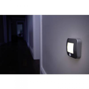 Ledvance  NIGHTLUX® Hall L (4058075260672) LED-es éjszakai fény mozgásérzékelővel Szögletes LED Semleges fehér Ezüst