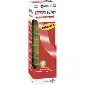 Tesa  OFFICE-BOX (57401-00002-03) film &Aacute;tl&aacute;tsz&oacute; (H x Sz) 10 m x 12 mm 12 db