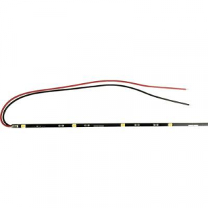 Conrad Components LED szalag kábellel, merev, 12 V 33 cm, hidegfehér,  (1343330)