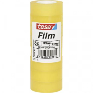 Tesa  (57207-00001-01) film Standard &Aacute;tl&aacute;tsz&oacute; (H x Sz) 33 m x 19 mm 8 db