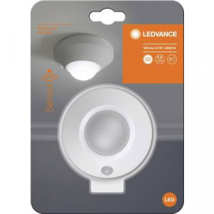 Ledvance  NIGHTLUX® Ceiling L (4058075270886) LED-es éjszakai fény mozgásérzékelővel Kerek LED Semleges fehér Fehér