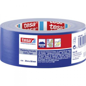 Tesa  (04398-00001-00) Pucolószalag ® Professional Kék (H x Sz) 25 m x 50 mm 1 db