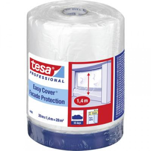 Tesa  (04498-00001-00) Fedőfólia  Easy Cover® Átlátszó (H x Sz) 20 m x 1.4 m 1 db
