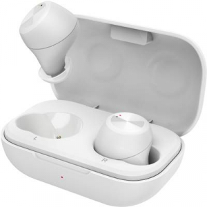 Thomson  WEAR7701 In Ear fejhallgató Bluetooth® Fehér Headset, Érintéses vezérlés, Víztaszító (00132569)