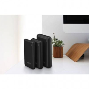 Ansmann  PB212 Powerbank 10000 mAh Smart IC LiPo Mikro USB, USB-C®, USB Fekete állapotjelző (1700-0132)