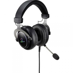 Renkforce USB-s gamer headset Over Ear 7.1 Surround, fekete,  RF-GH-300 (RF-4549248)