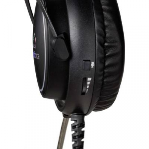 Renkforce USB-s gamer headset Over Ear 7.1 Surround, fekete,  RF-GH-300 (RF-4549248)