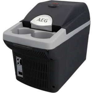 AEG Autós hűtőláda, melegítő láda  Bordbar BK6 12 V/DC Szürke 6 l (10693)