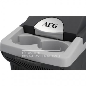 AEG Autós hűtőláda, melegítő láda  Bordbar BK6 12 V/DC Szürke 6 l (10693)