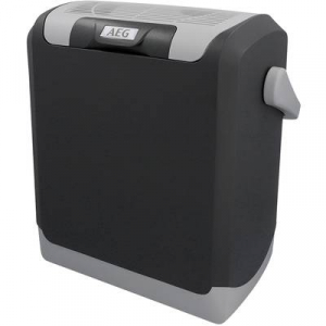 AEG  KK 14 Hűtő- és fűtő láda Termoelektromos 12 V/DC Szürke 14 l 19 ° C-kal a környezeti hőmérséklet alatt (10695)
