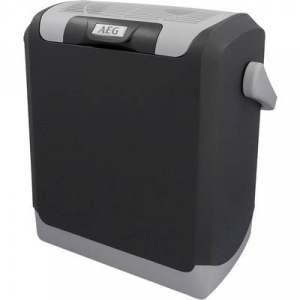 AEG  KK 14 Hűtő- és fűtő láda Termoelektromos 12 V/DC Szürke 14 l 19 ° C-kal a környezeti hőmérséklet alatt (10695)