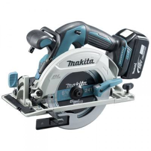 Makita  (DHS680RTJ) Akkus kézi körfűrész Vágási mélység max. (90°) 57 mm 18 V 5 Ah