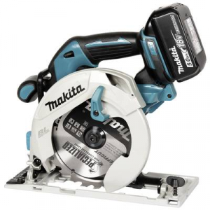 Makita  (DHS680RTJ) Akkus kézi körfűrész Vágási mélység max. (90°) 57 mm 18 V 5 Ah