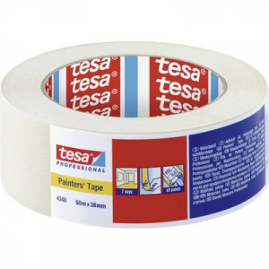 Tesa  STANDARD (04348-00018-03) Krepp szalag krepp&reg; B&eacute;zs (H x Sz) 50 m x 38 mm 1 db