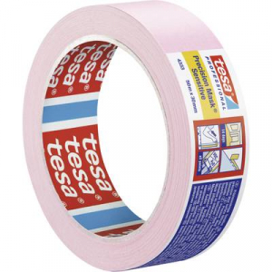 Tesa  PRECISION SENSITIVE (04333-00019-02) Krepp szalag Präzisionskrepp® Világos rózsaszín (H x Sz) 50 m x 30 mm 1 db