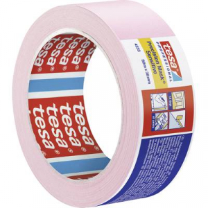 Tesa  PRECISION SENSITIVE (04333-00020-02) Krepp szalag Pr&auml;zisionskrepp&reg; Vil&aacute;gos r&oacute;zsasz&iacute;n (H x Sz) 50 m x 38 mm 1 db