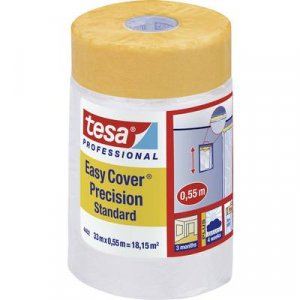 Tesa  (04402-00003-01) Fedőf&oacute;lia  Easy Cover&reg; Narancs (H x Sz) 33 m x 55 cm 1 db