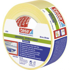 Tesa  UNIVERSAL REMOVABLE (04939-00003-11) Fektető szalag ® Professional Fehér (H x Sz) 25 m x 50 mm 1 db