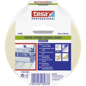 Tesa  EXTRA STRONG (51960-00001-11) Fektető szalag &reg; Professional &Aacute;tl&aacute;tsz&oacute; (H x Sz) 25 m x 50 mm 1 db