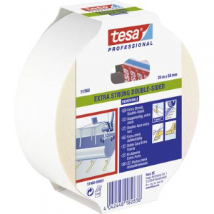 Tesa  EXTRA STRONG (51960-00001-11) Fektető szalag &reg; Professional &Aacute;tl&aacute;tsz&oacute; (H x Sz) 25 m x 50 mm 1 db