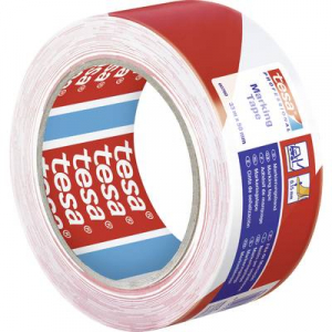 Tesa  (60760-00088-15) Padl&oacute;jel&ouml;lő szalag &reg; Professional Pirosfeh&eacute;r (H x Sz) 33 m x 50 mm 1 db