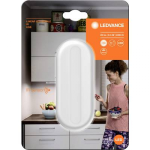 Ledvance  LINEAR LED MOBILE IR USB WT LEDV (4058075399747) Akkus asztali l&aacute;mpa Ov&aacute;lis LED Hidegfeh&eacute;r Feh&eacute;r