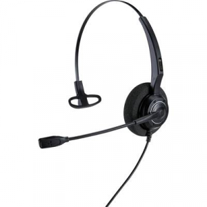 Alcatel  AH 11 U Telefon On Ear headset Vezetékes Mono Fekete mikrofon zajelnyomás (3MK08009AA)
