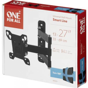 One For All  (WM 2151) TV fali tartó 33,0 cm (13) - 68,6 cm (27) Kihúzható, Dönthető, Forgatható